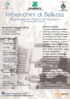 Imbianchini di bellezza, rigenerazione urbana partecipata. Adottiamo le buone pratiche - 8 Maggio 2015 - Matera