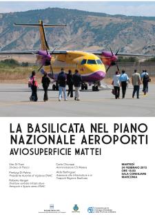 La Basilicata nel Piano nazionale degli aeroporti - L'aviosuperficie Mattei  - Matera