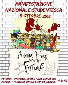 Manifestazione Nazionale Studentesca - 9 ottobre 2015 - Matera