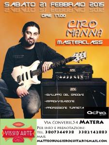 Masterclass con Ciro Manna  - Matera