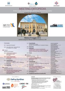 Meeting Ortopedia - 9  Maggio 2015 - Matera