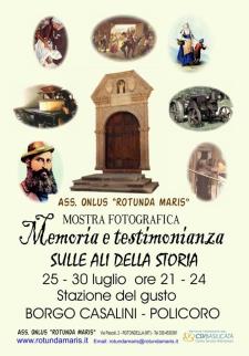 Memoria e testimonianza - Sulle ali della storia - Matera