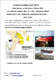 Osservazioni Min. Ambiente ricerche petrolifere Mar Jonio - Matera