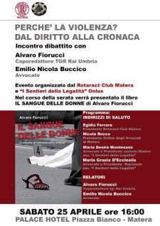 Perch La violenza? Dalla cronaca al diritto - 25 Aprile 2015 - Matera