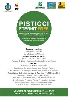 Pisticci Eternit Free - 27 Novembre 2015 - Matera