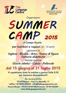 Summer Camp 2015  - Matera