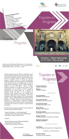 Tourism in Progress - 25 Luglio 2015 - Matera