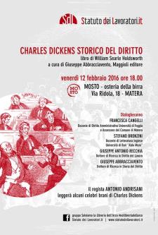 Charles Dickens storico del diritto - 12 Febbraio 2016 - Matera