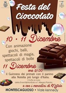 Festa del Cioccolato 2016 a Montescaglioso - Matera