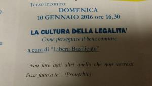 La cultura della legalit - Matera