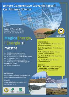 MagicaEnergia, l'Energia si mostra - 20 Febbraio 2016 - Matera