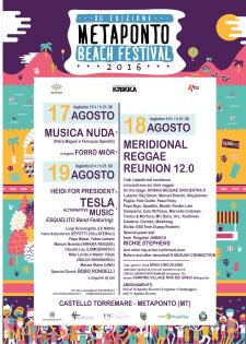 Metaponto Beach Festival 2016 - Matera