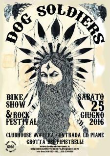 Motoraduno bikers denominato Dog Soldiers - 25 Giugno 2016 - Matera