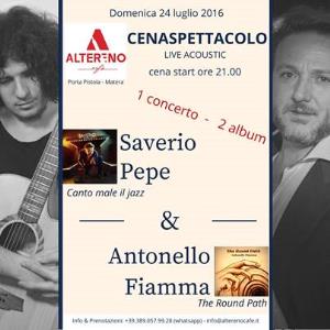 Saverio Pepe E Antonello Fiamma In Concerto - Matera