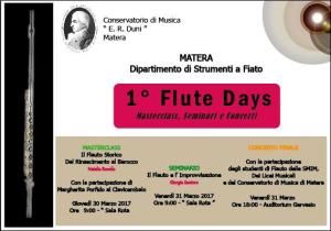 1 Flute Days  - Matera