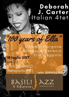 Deborah J. Carter "100 Years of Ella" live  - Matera