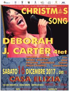 DEBORAH J. CARTER 4tet Christmas song - 16 dicembre 2017 - Matera