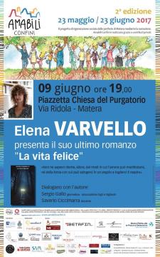 Elena Varvello presenta "La vita felice"  - Matera