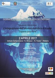 Giornata sulla consapevolezza dellautismo  - 2 Aprile 2017 - Matera