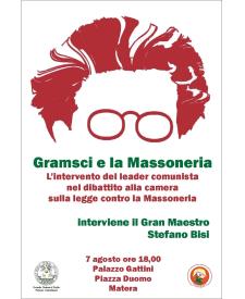 Gramsci e la Massoneria - 7 Agosto 2017 - Matera