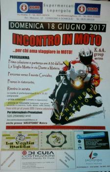 Incontro in Moto - 18 Giugno 2017 - Matera