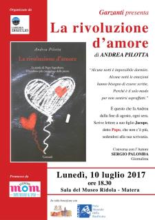 La Rivoluzione d'amore - 10 Luglio 2017 - Matera