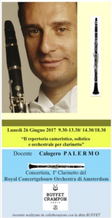 La Scuola Italiana di Clarinetto  - 26 Giugno 2017 - Matera