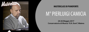 Masterclass di pianoforte del M. Pierluigi Camicia - Matera