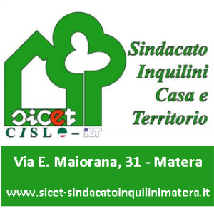 SICET Sindacato Inquilini Casa e Territorio di Basilicata (logo) - Matera