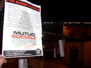 NASCE CASAPOUND ITALIA BASILICATA: LETTERE A BABBO NATALE PER IL MUTUO SOCIALE