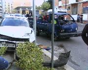 Grave incidente tra auto e motocarro in via San Pardo (foto martemix)