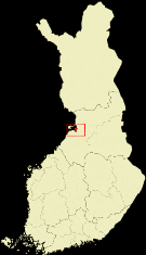 Cartina della Finlandia - Matera