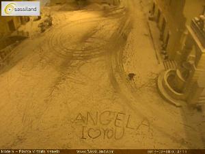 Angela, i love you, un messaggio d'amore su una webcam di SassiLand  - Matera
