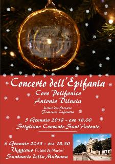 Concerto dell'Epifania a Stigliano - 6 gennaio 2013 - Matera