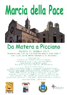Marcia della pace da Matera a Picciano - Matera
