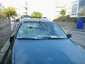 Scooter contro auto. Incidente in via Lucana - 18 luglio 2014